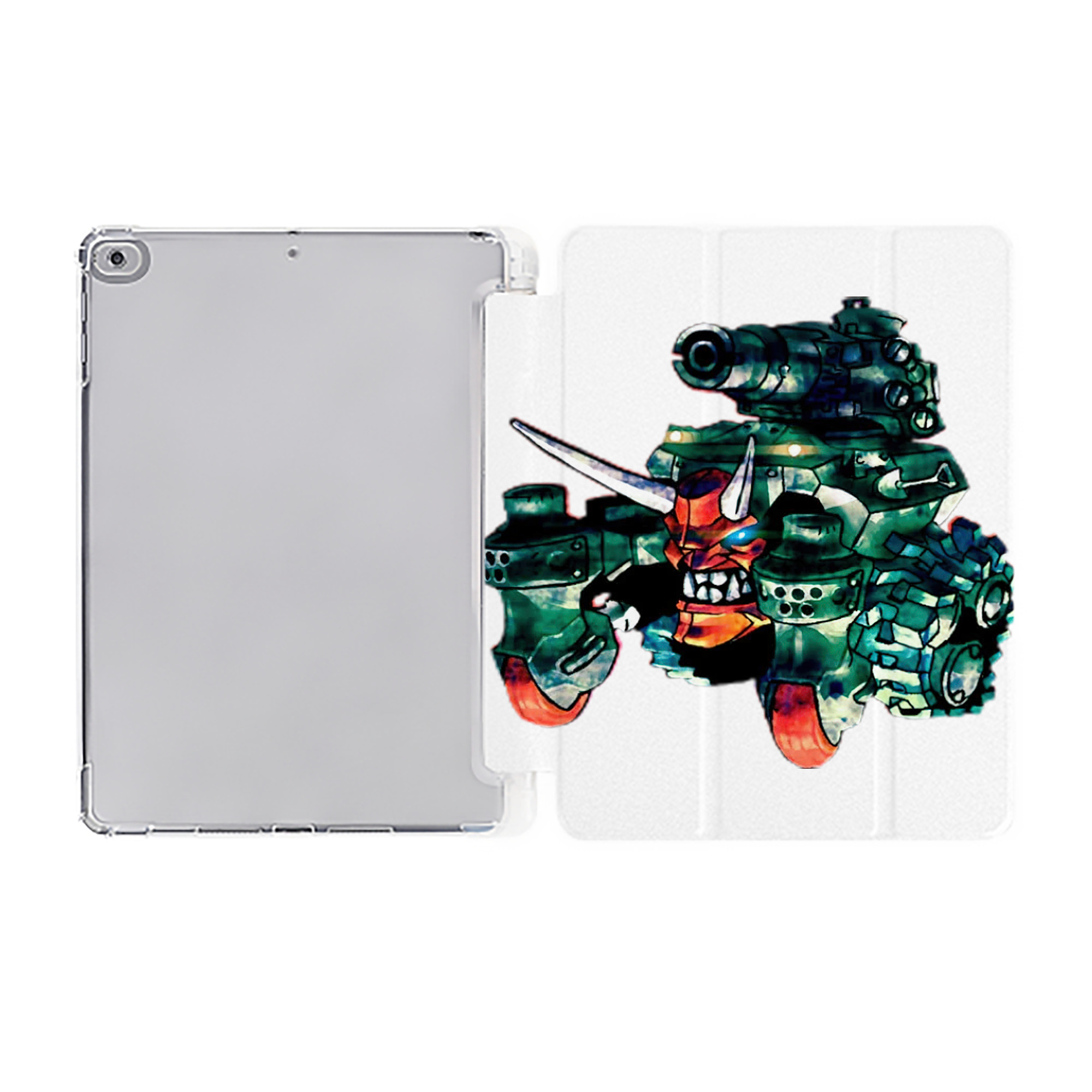 （画像用） 遊☆戯☆王 Yu-Gi-Oh! IPad ケース ペン収納付き 三つ折りスタンド PUレザー×シリコン 対応機種9.5/10.5/10.9インチ